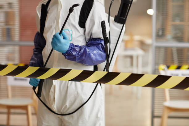 Professional Crime Scene Cleanup technician working in Robbins, NC
